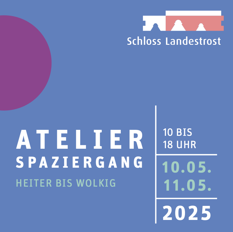 Atelierspaziergang Schloss Landestrost 2025